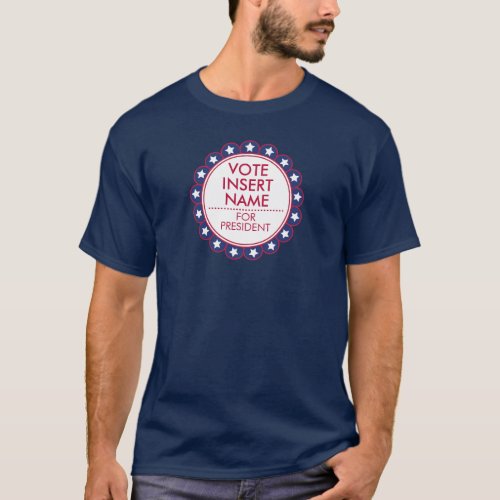 Vote Election Men T_Shirt Political Campaign