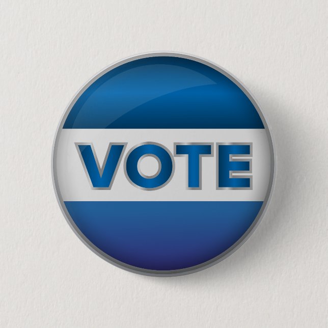 Vote Elections  Button (Front)