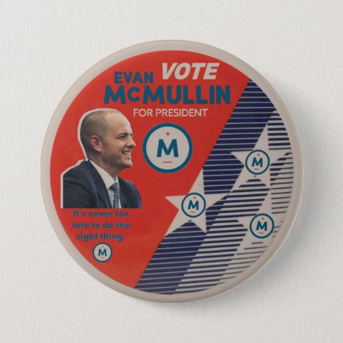 Vote Evan McMullin 2016 Button