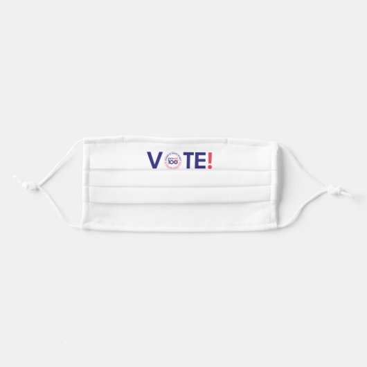 Vote! Face Mask (Front, Folded)