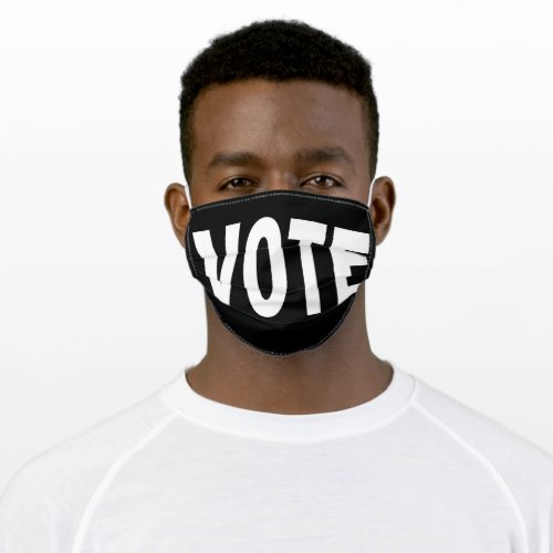 VOTE Face Mask with a Message _ wslot for insert