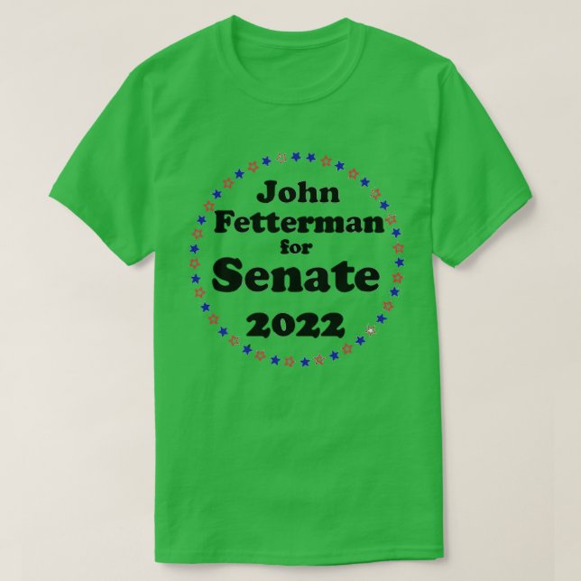 Vote Fetterman PA Senate 0  Retro Vote John Fetter T-Shirt (Design Front)