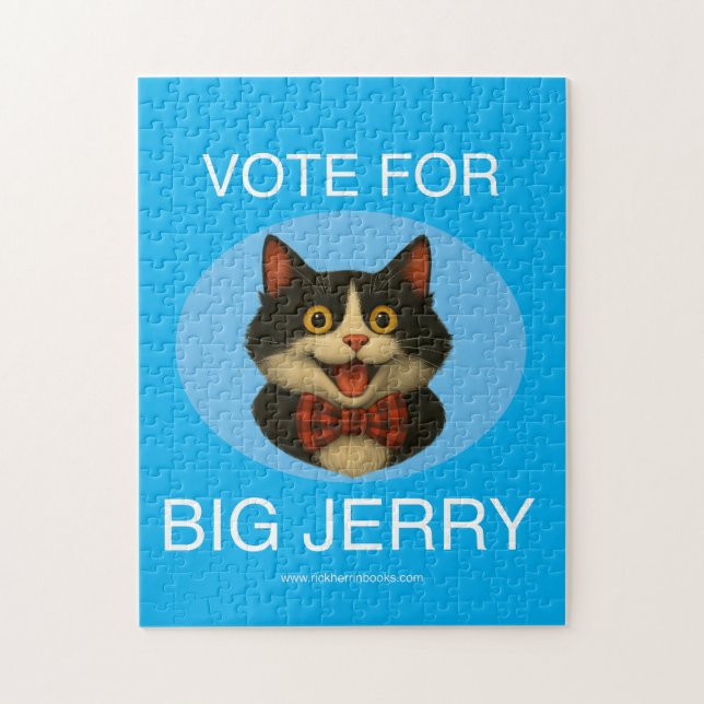 Vote for Big Jerry puzzle (Vertical)