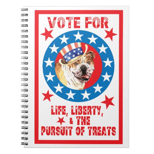 Vote for Bulldog Notebook