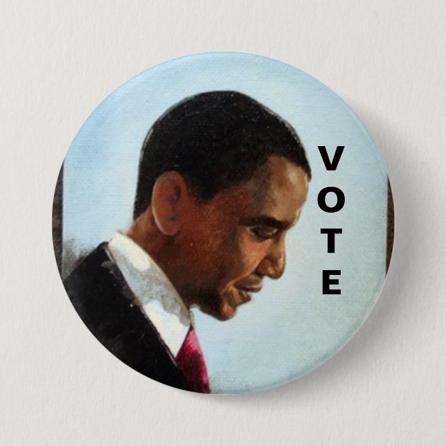 VOTE FOR CHANGE PINBACK BUTTON (Front)