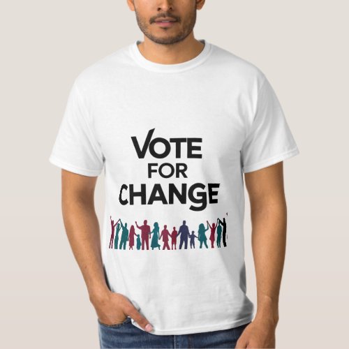 Vote for Change  T_Shirt