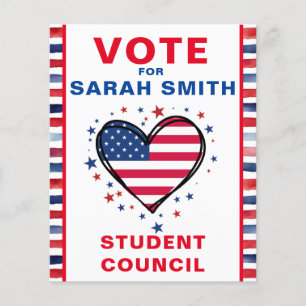 Vote for Class President: HEART Flyer