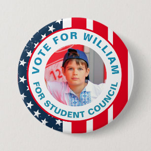 Vote for Class President: Student Council  Button