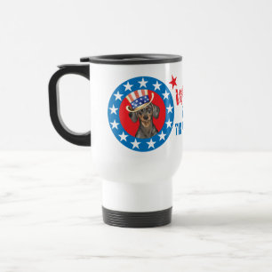 Vote for Dachshund Travel Mug