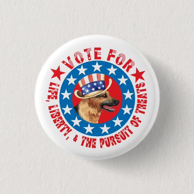 Vote for GSD Button (Front)