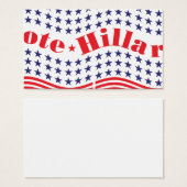 vote for hillary (Front & Back)