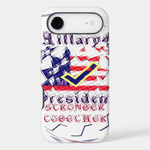 Vote for Hillary USA Stronger Together  My Preside iPhone 17 Air Case