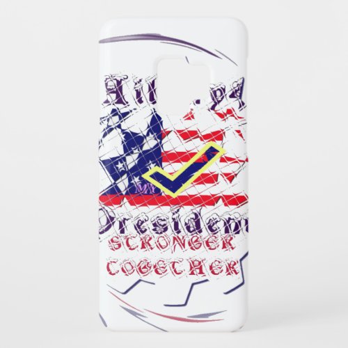 Vote for Hillary USA Stronger Together  My Preside Case_Mate Samsung Galaxy S9 Case