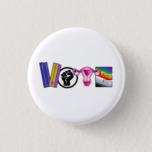 Vote for Human Rights Button