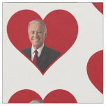 vote for joe biden heart fabric