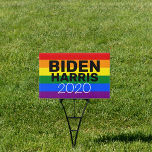 Vote for Joe Biden & Kamala Harris 2020 Sign