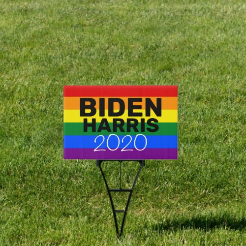 Vote for Joe Biden  Kamala Harris 2020 Sign