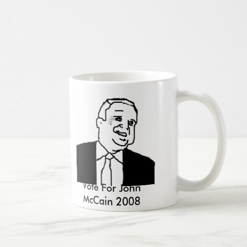 Vote For John McCain Mug