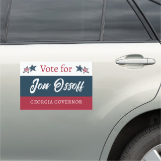 Vote for Jon Ossoff Georgia Governor Car Magnet