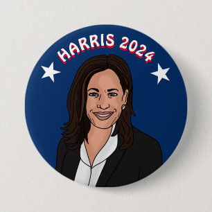 Vote for Kamala Harris 2024 Button