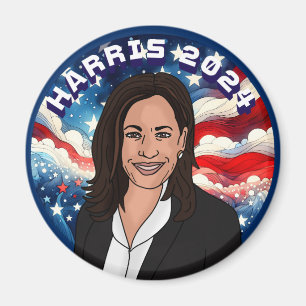 Vote for Kamala Harris 2024 Magnet