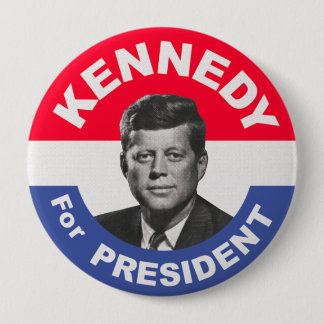 Vote for Kennedy Election Button