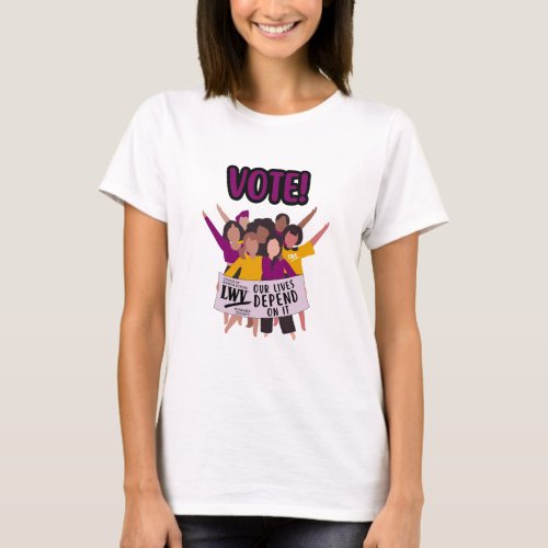 Vote for Kids Womens Tee