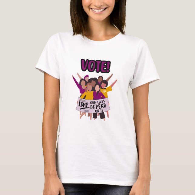 Vote for Kids! Women's Tee (Front)