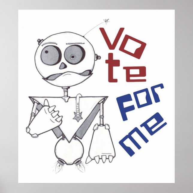 VOTE FOR ME POSTER (Front)