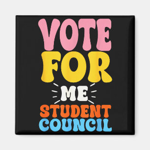 Vote For Me Student Council Youth Cool School Elec Magnet