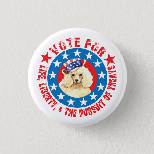 Vote for Miniature Poodle Button