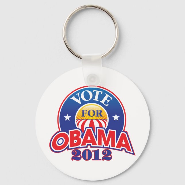 Vote for Obama 2012 Keychain (Front)