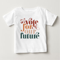 Vote For Our Future Election Retro Colors