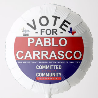 Vote for Pablo Carrasco Balloon