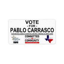 Vote for Pablo Carrasco