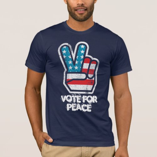 Vote For Peace Ron Paul Shirt