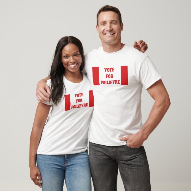 VOTE FOR POILIEVRE T-Shirt (Unisex)