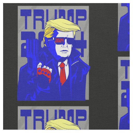 vote for president donald trump fabric