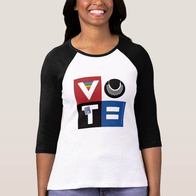 VOTE for RBG and Equality for All! T-Shirt (Front)