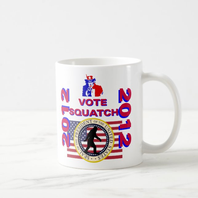 Vote for Squatch 2010 Coffee Mug (Right)