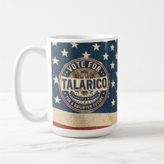 Vote for Talarico | Democrat Election Coffee Mug