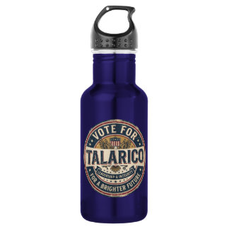 Vote for Talarico | Democrat Election Stainless Steel Water Bottle