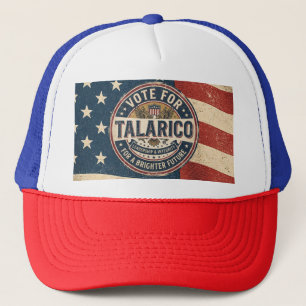 Vote for Talarico   Democrat Election  Trucker Hat