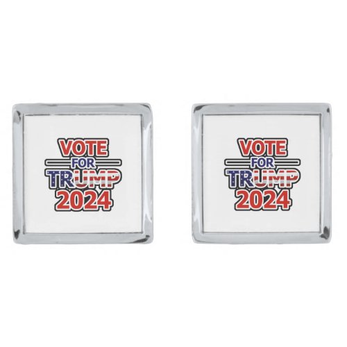 Vote for Trump 2024 Cufflinks