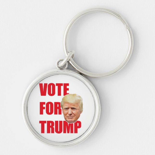 Vote for trump  keychain (Front)