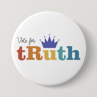 Vote for tRuth - RBG Button