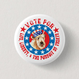 Vote for Wheaten Terrier Button