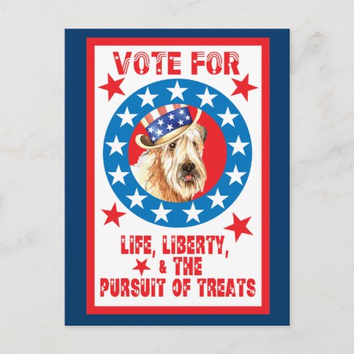 Vote for Wheaten Terrier Postcard