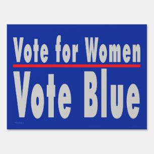 'Vote for Women' Double-sided Yard Sign