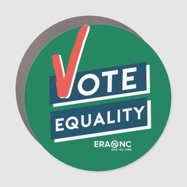 Vote for women's rights in 2020 car magnet (Front)